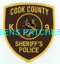 ILLINOIS,A,COOK COUNTY SHERIFF POLICE K-9 1